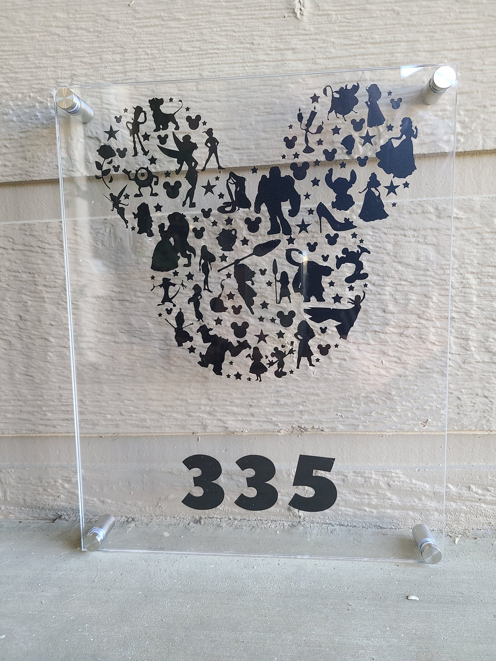 Disney Inspired Customizable Address Sign Etsy