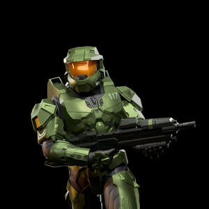 Jefe Maestro de Halo (fan art) / Modelo completo o busto / Miniatura escala 1:12 / h3LL Creator / Kit de modelo DIY