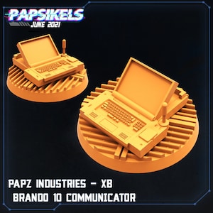 Aliens Vs Humans, Papz Industries XB Brando 10 Communicator, Papsikels, 32mm Mini
