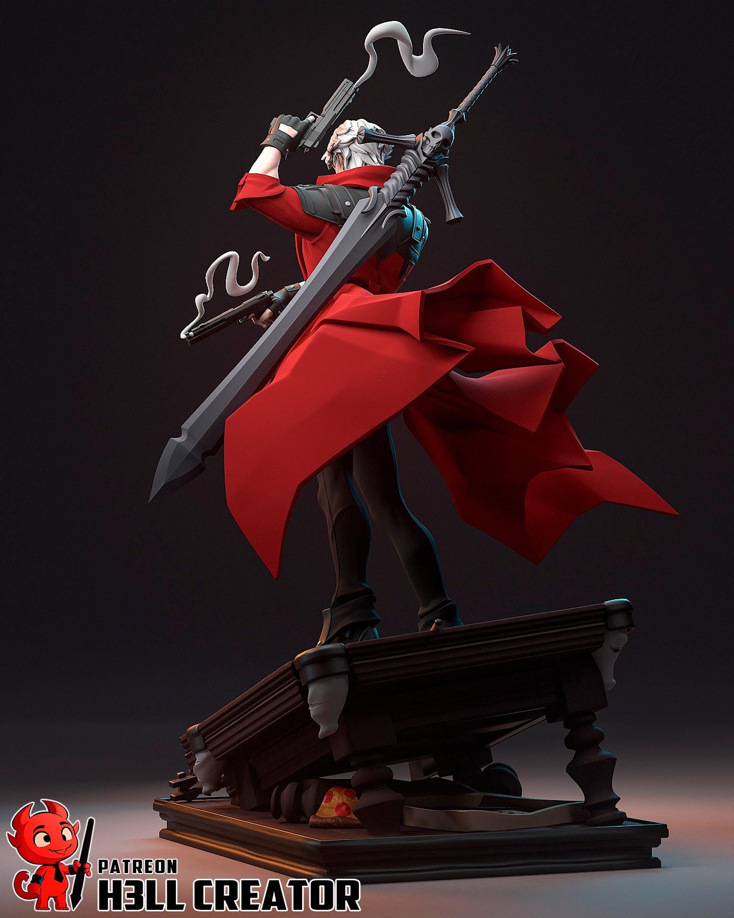 Dante (Devil May Cry) Figurine à peindre Taille 1/10 Dante (Devil May Cry) Figurine à peindre Taille 1/10