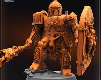 Quaipo Shrine Anchorite | Trench Crusade | Papsikels Fantasy, Resin Miniature - Tabletop miniature - Fantasy Miniature - 32mm