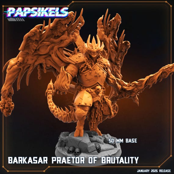 Barkasar Praetor of Brutality | Trench Crusade | Papsikels Fantasy