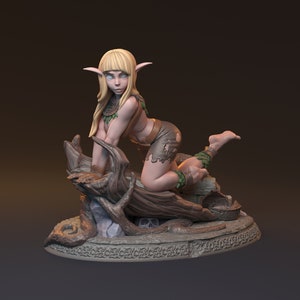 Tiona - Pinup - Wild legacies of Asherton Kickstarter | Mythreal Games | 32mm or 75mm