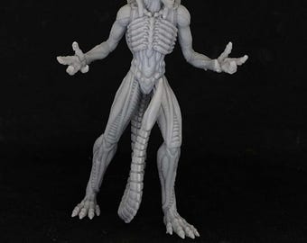 Aliens Vs Humans - Dark Space I Xeno Ultramorph, Papsikels, 32mm