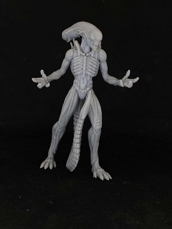 Aliens Vs Humans - Dark Space I Xeno Ultramorph, Papsikels, 32mm