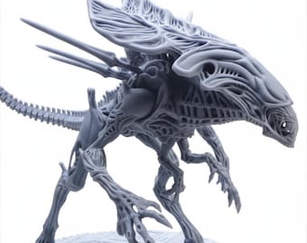 Alien Brood Sentry Miniature by Micha Gerhardt - Papsikels