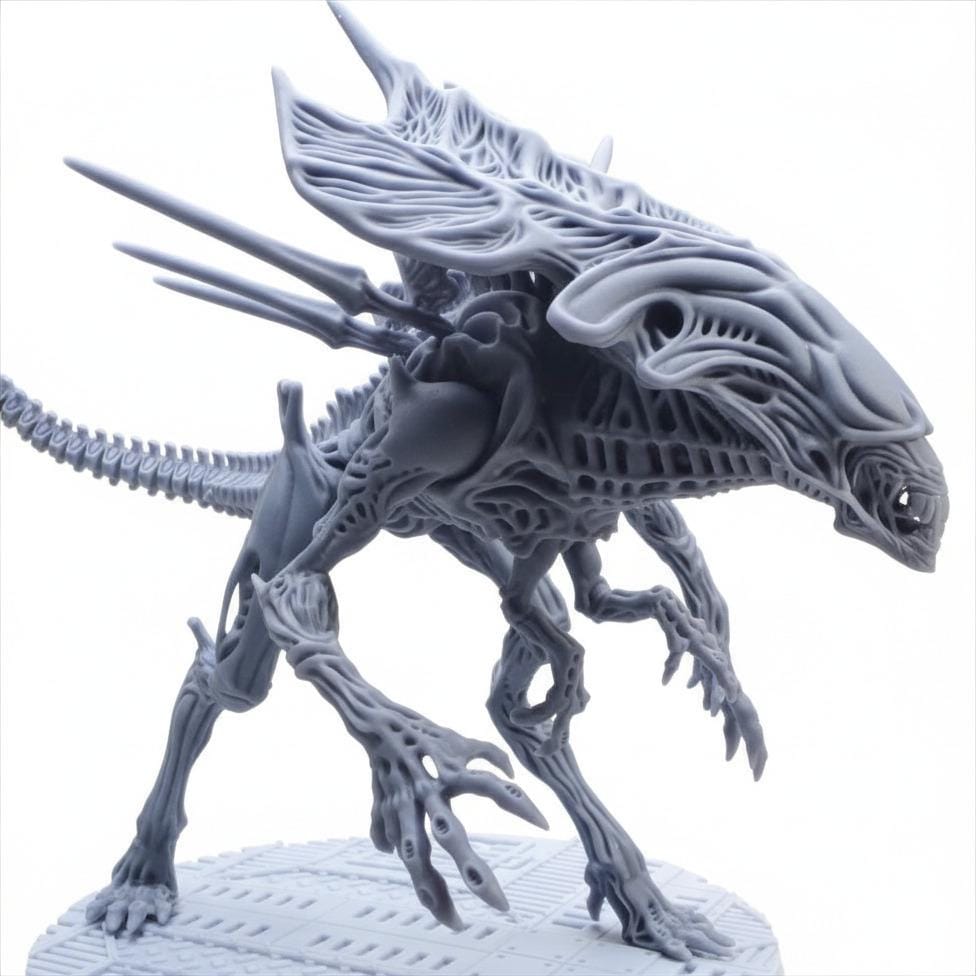 Xenowars Brood Grandmother Resin Miniature: Papsikels Alien Queen Xenowars Brood Grandmother Resin Miniature: Papsikels Alien Queen