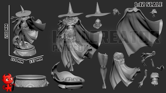 Hecate From Hades 2 (fan Art) | Full Model or Bust | Miniature