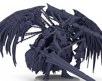 Zbezczeszczony Święty Brutalności Miniatura: Krucjata Okopowa Papsikelsa, figurka żywiczna 28/32 mm