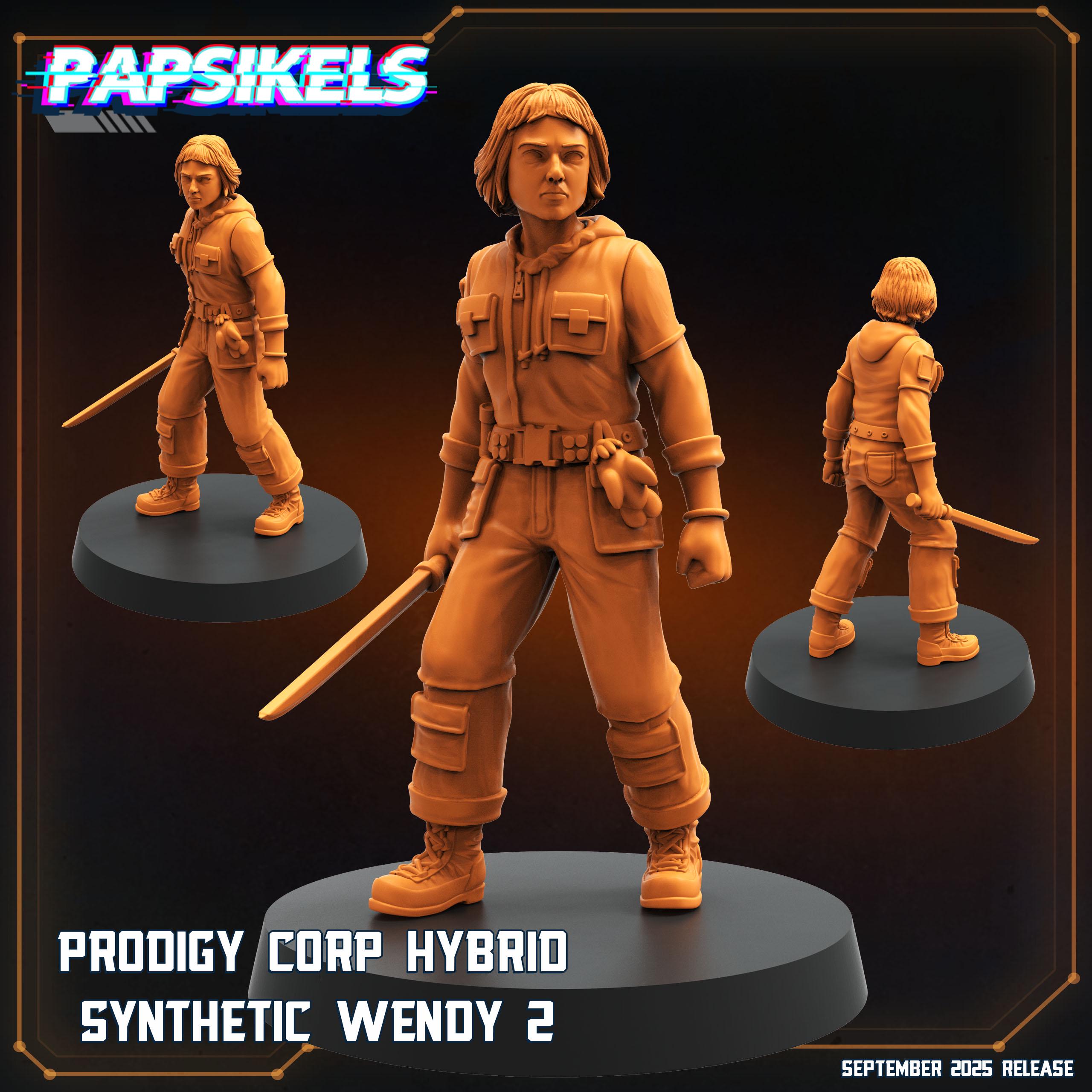 Prodigy Corp Synthetic Wendy Miniature: Alien Earth Hybrid - Papsikels ...