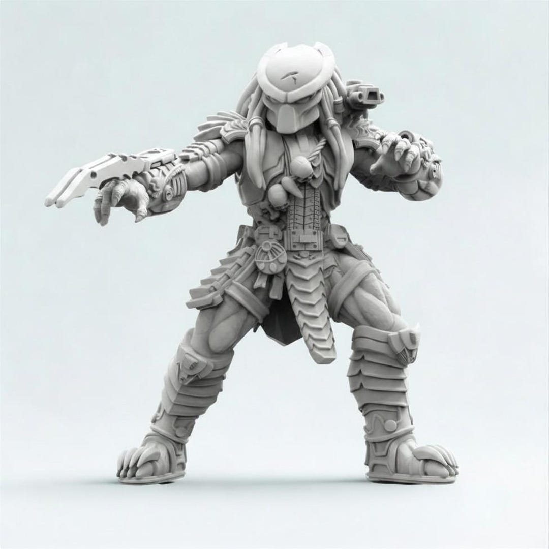 Predator Scar Skull Hunters Resin Miniatures Papsikels - Etsy