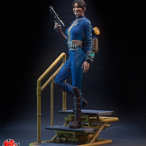 Lucy MacLean - Fallout TV Series (fan art) | Miniature scale 1:15 | h3LL Creator | DIY Model Kit