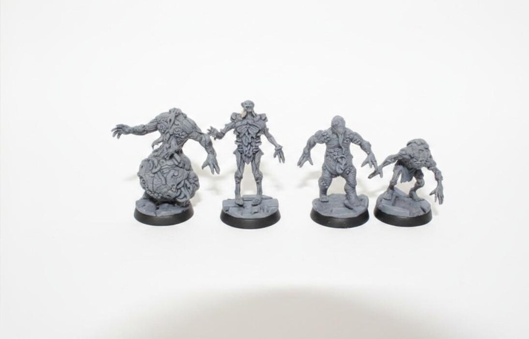A*払様 P.Holy Grail PUP Trench Crusade Malignant Grail Thralls Papsikels Resin Miniatures