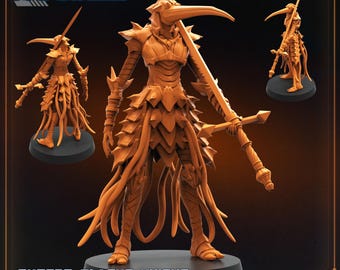 Plague Knights Resin Miniatures: Trench Crusade Papsikels Fantasy (zestaw w skali 28 mm/32 mm)