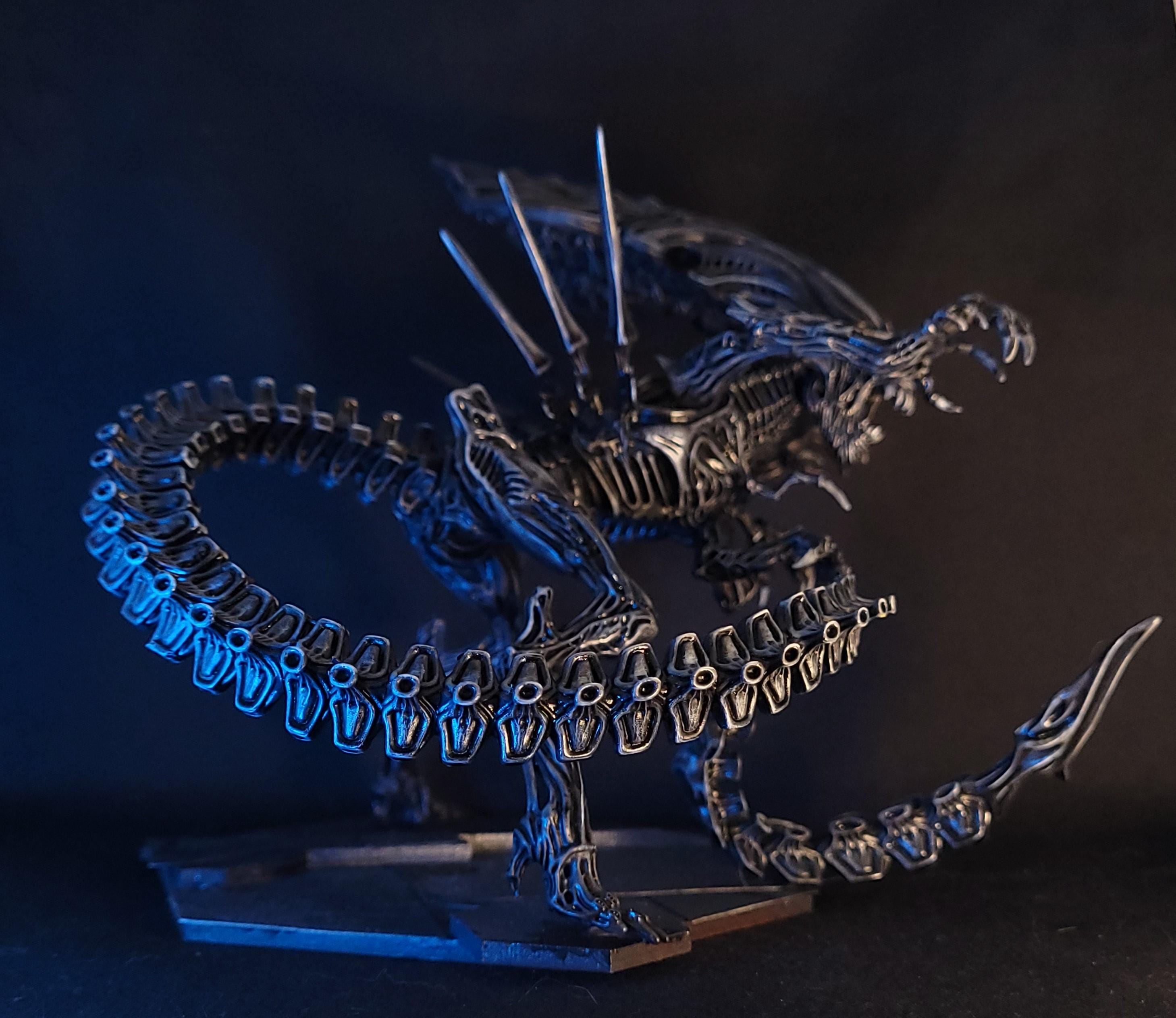 Xenomorph Xeno Brood Mother Resin Miniature for Sci-fi Tabletop Xenomorph Xeno Brood Mother Resin Miniature for Sci-fi Tabletop