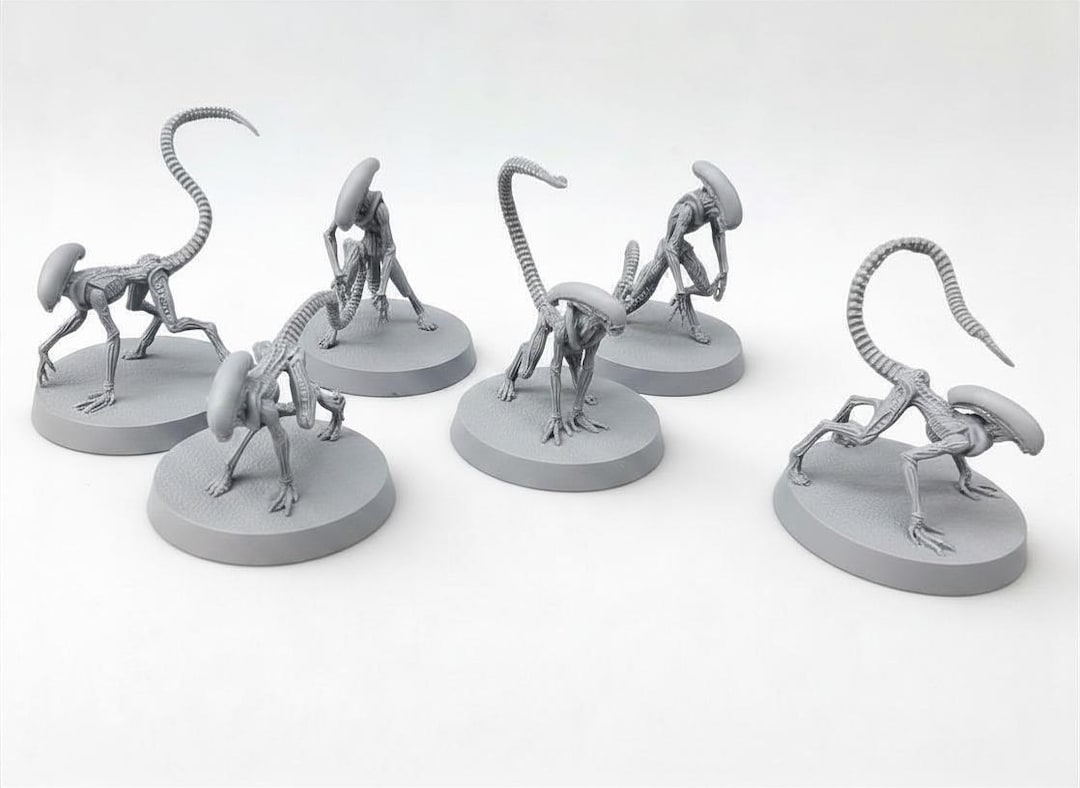 Alien Xeno Runners Resin Miniatures Papsikels - Etsy UK