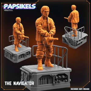 Aliens Vs Humans, The Navigator - Lambert, Papsikels, 32mm Mini