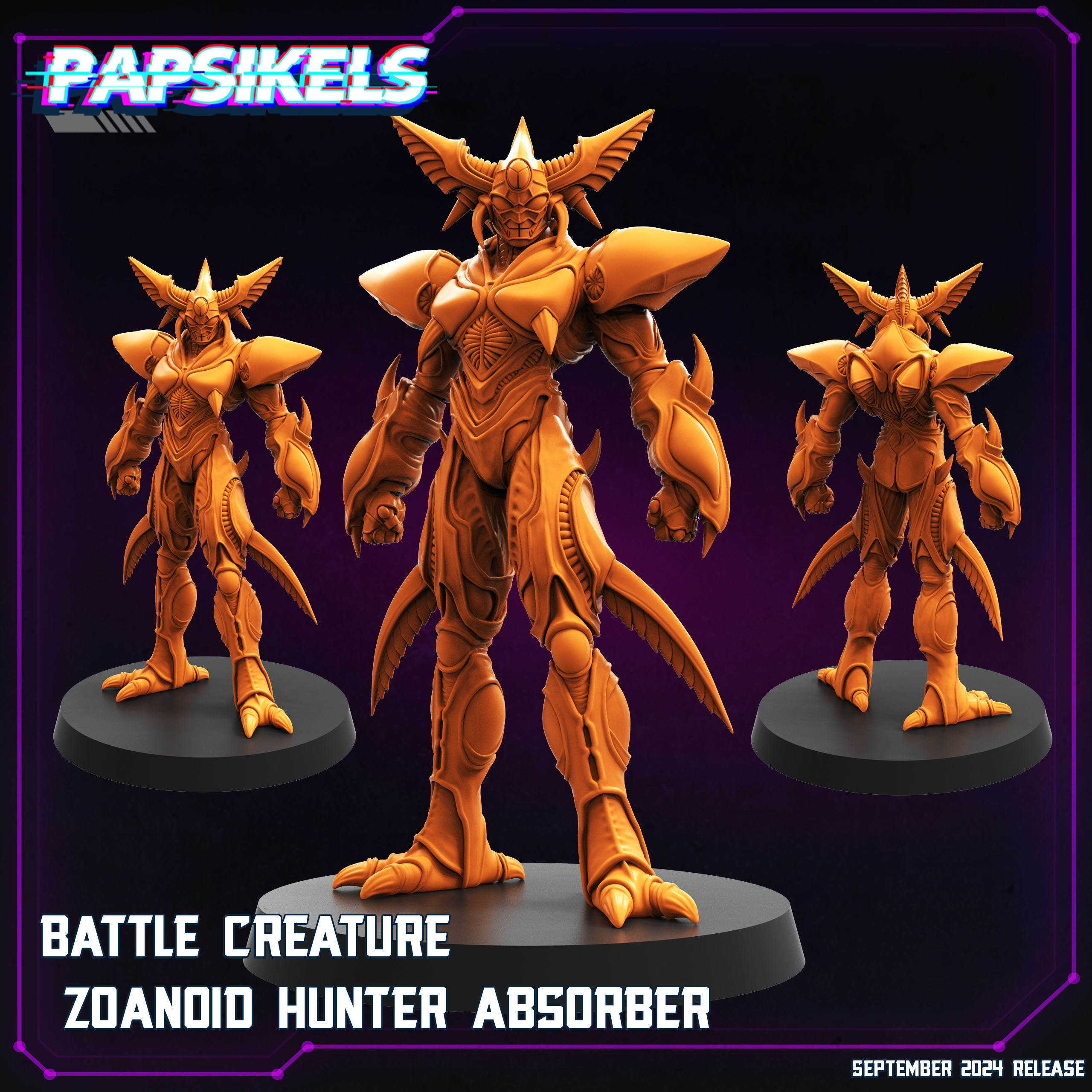 Cyberpunk, Battle Creature Zoanoid Hunter Absorber, Guyver