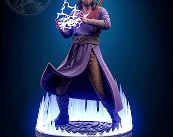 Gale from Baldur's Gate 3 (fan art) | Full Model or Bust | Miniature scale 1:12 | h3LL Creator | DIY Model Kit