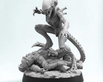 Alien Earth Xenomorphs Papsikels Resin Miniatures