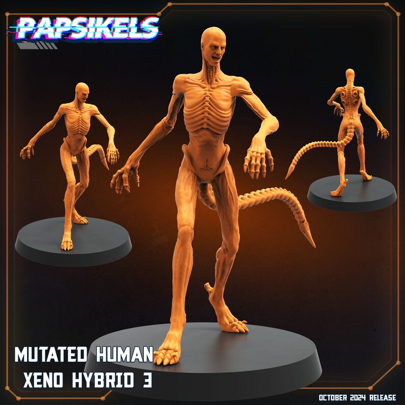 Aliens Vs Humans Scavenger Romulus,mutated Human Xeno Hybrids ...