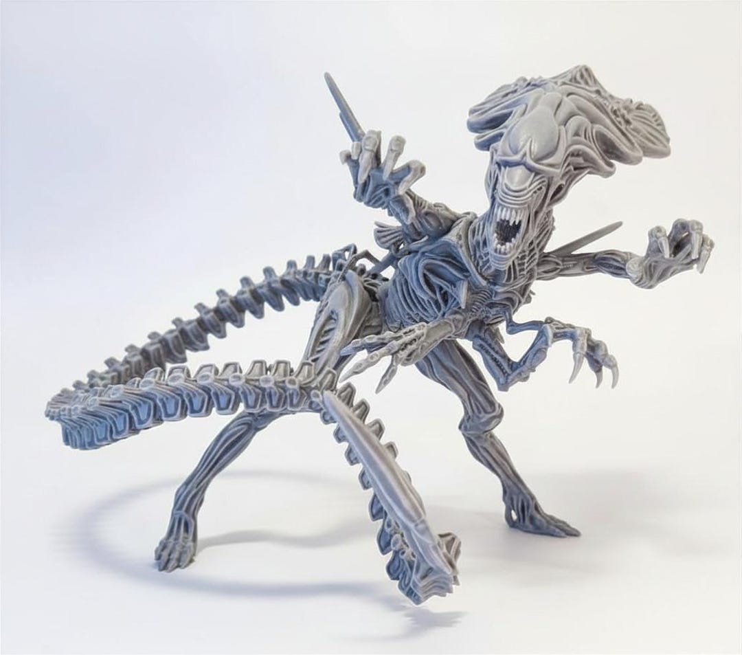 Xenomorph Xeno Brood Mother Resin Miniature for Sci-fi Tabletop