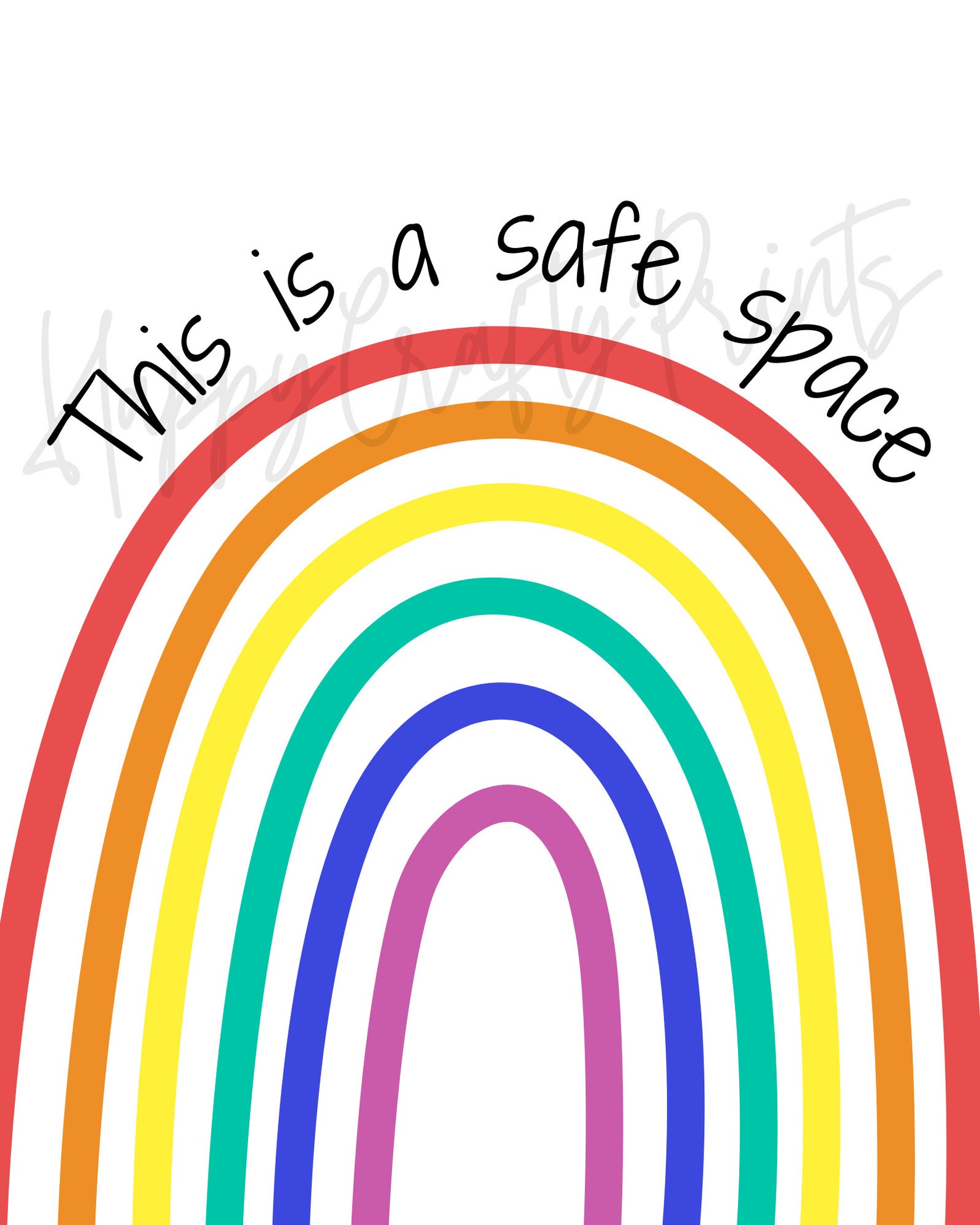 Safe Space Printable // Therapist Printable // Office Decor // - Etsy