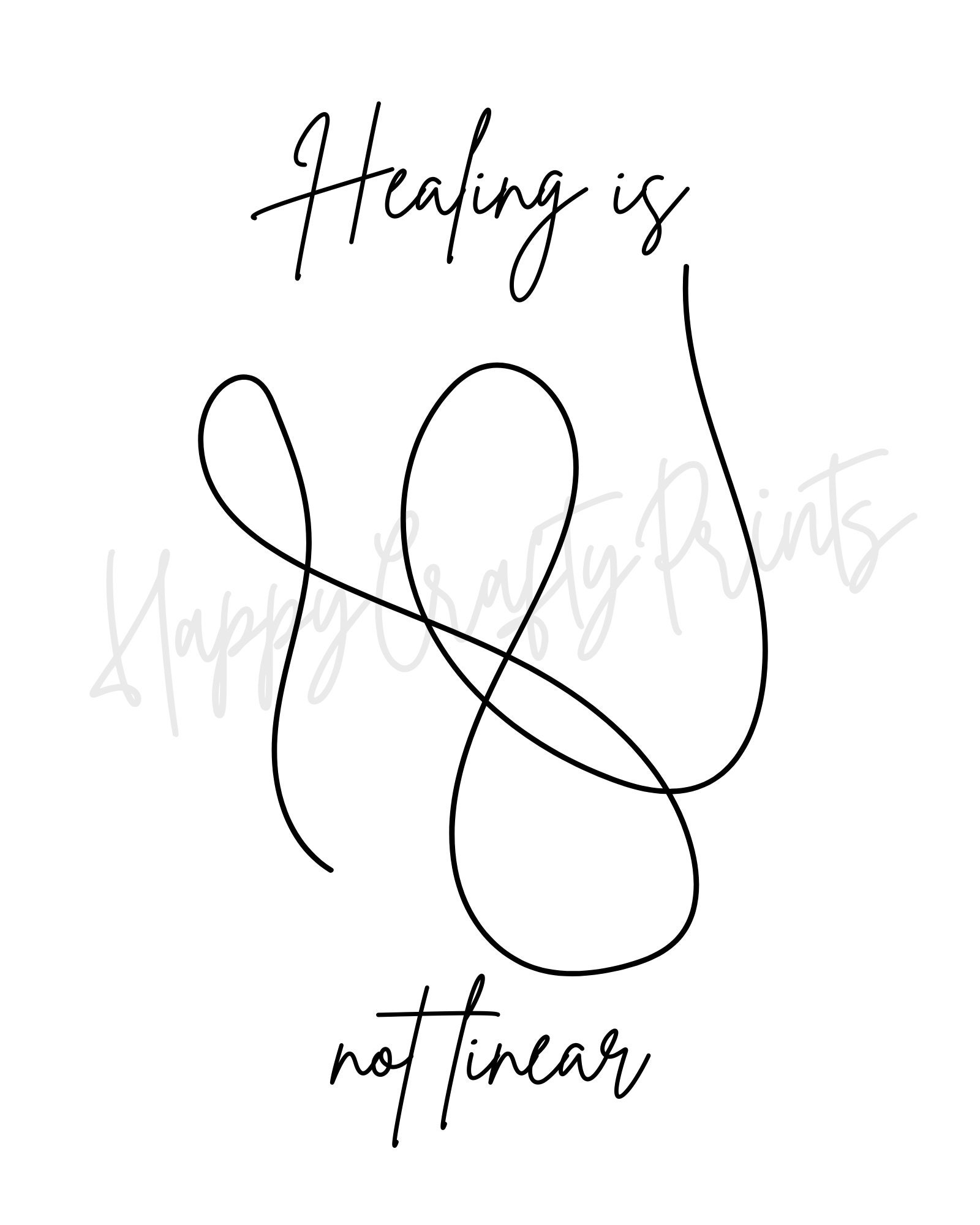 Therapist Printable // Office Decor // Counselor Gift // Healing Sign ...