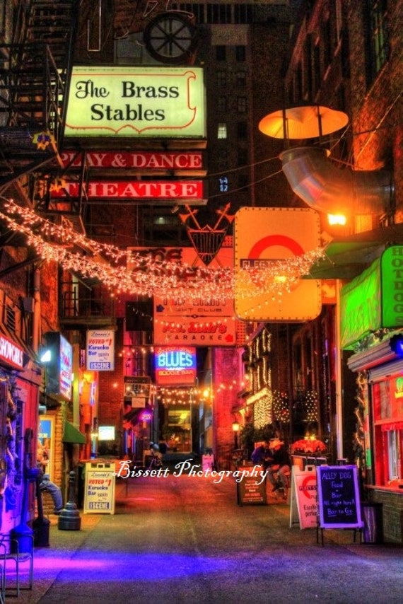 Printers Alley Nashville INSTANT DOWNLOAD Etsy
