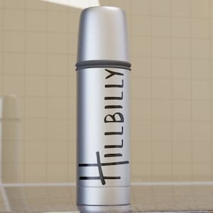 Hillbilly, Vinyl Decal for Your Home Decoration or Car Window Customization, DIY Application with Instructions