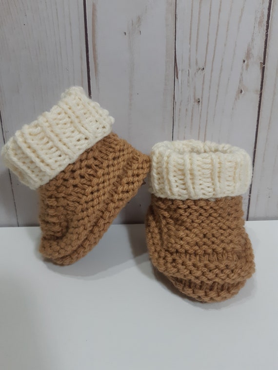 knitted ugg style boots