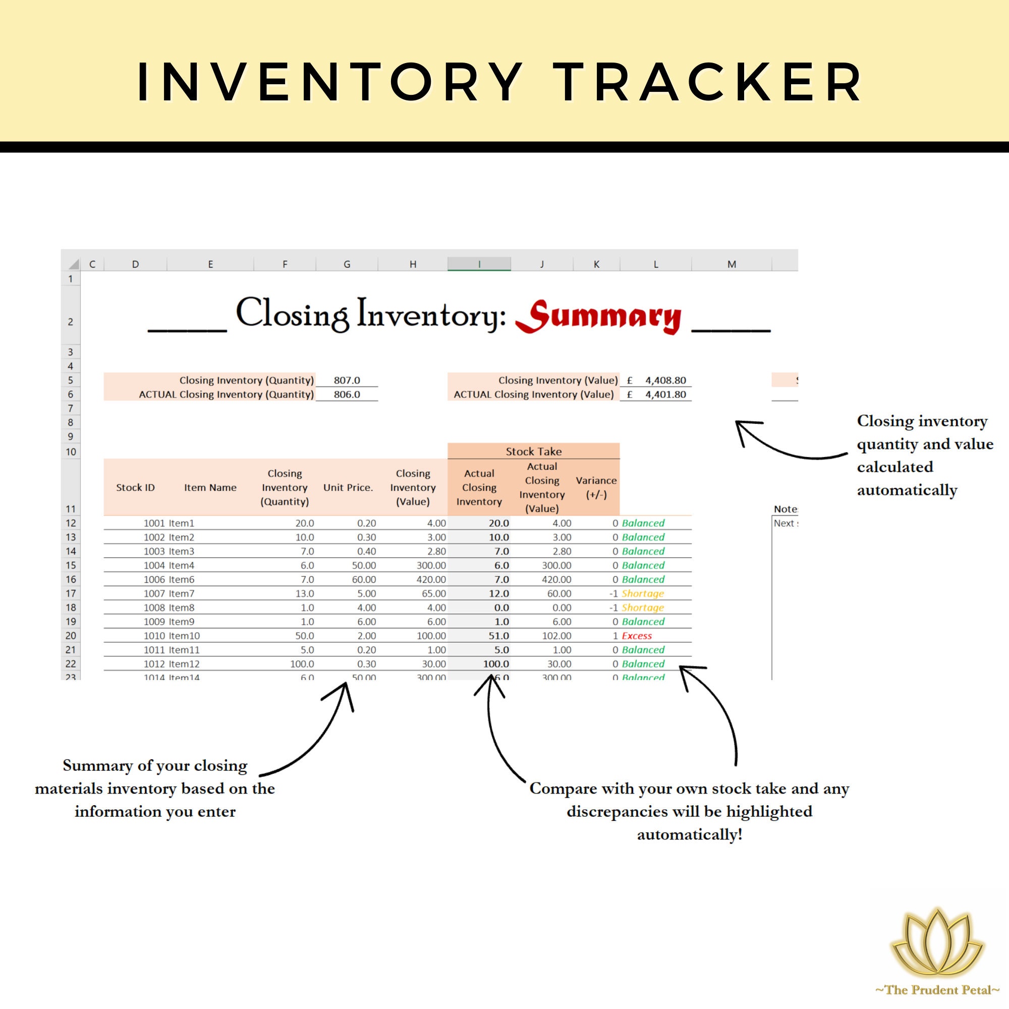 excel inventory template Images High Quality Grahic Inventory Tracker - Etsy UK