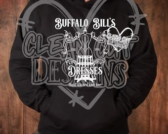 Funny Halloween Buffalo Bill's Dresses SVG DXF PNG! Halloween Svg, Inspired Svg, Theme Svg, Funny Svg, Cricut, Silhouette, Sublimation