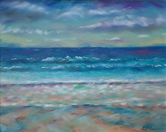 Dappled Beach - Paul Acraman Oil Painting