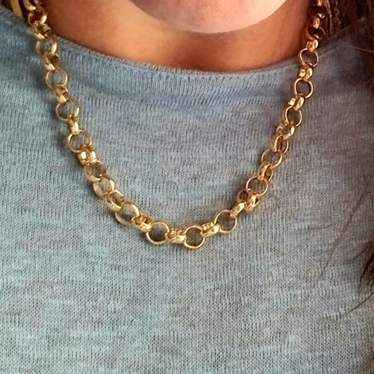 Vintage Chunky Chain - Etsy
