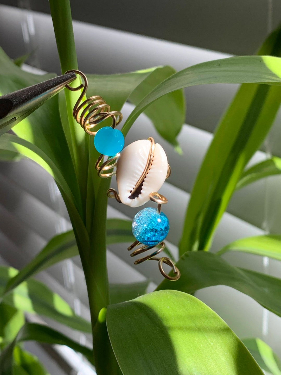 Beachy Hair Charm Etsy