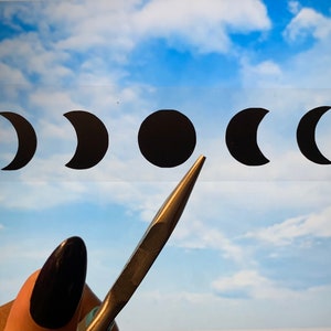 Lunar Phases Sticker