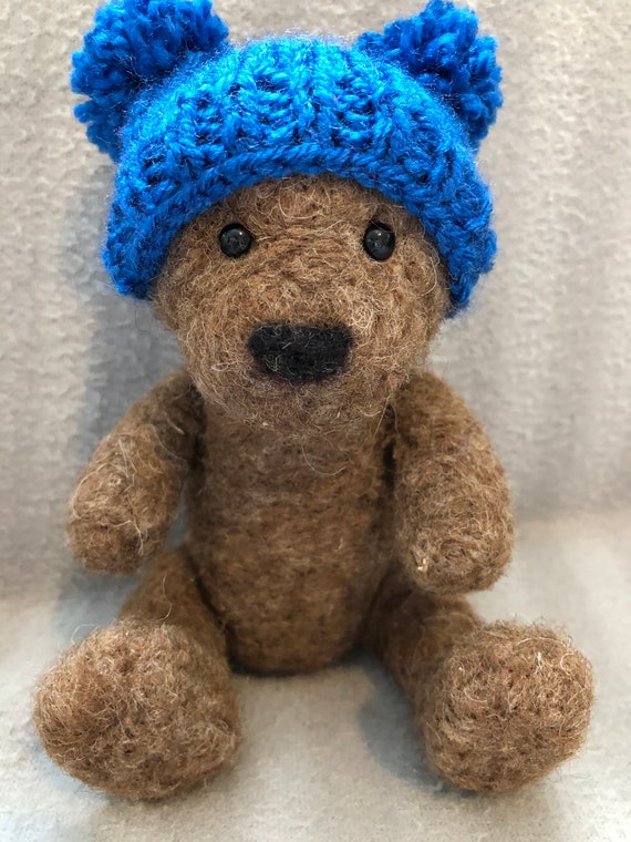 teddy bear bobble hat