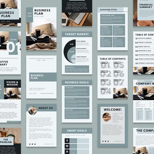 Pu&ograve; includere: Un modello di business plan con un design moderno. Il modello include sezioni per un riepilogo esecutivo, un mercato di riferimento, obiettivi aziendali e un riepilogo finanziario. Il modello &egrave; progettato per aiutare le aziende a creare un piano completo per il successo.