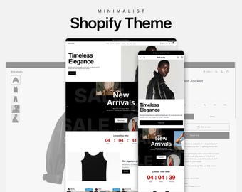 Shopilly Theme Fashion Website Template Kleidung Boutique, Shopify 2.0 Store Template, Streetwear E-Handel Modern Shopifiy Templates