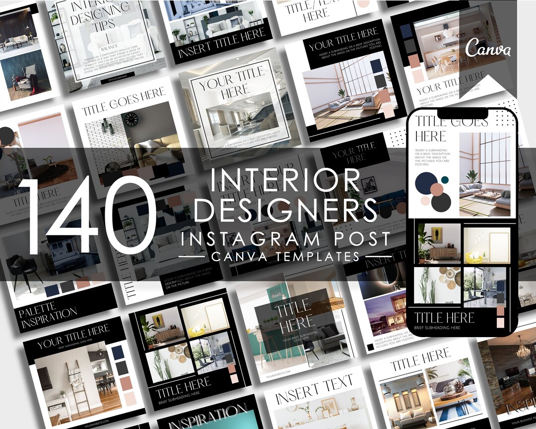 Interior Design Templates for Instagram Post & Stories | Canva ...