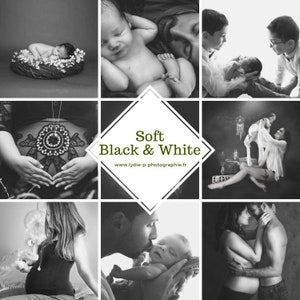 Soft B&W - lightroom preset pack