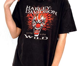 Vintage Authentic Harley Davidson Tshirt "Wild"