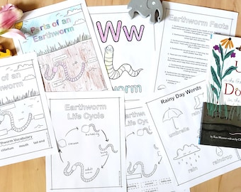 Earthworm Study Unit: Anatomy, Life Cycle & Facts (PDF Download)