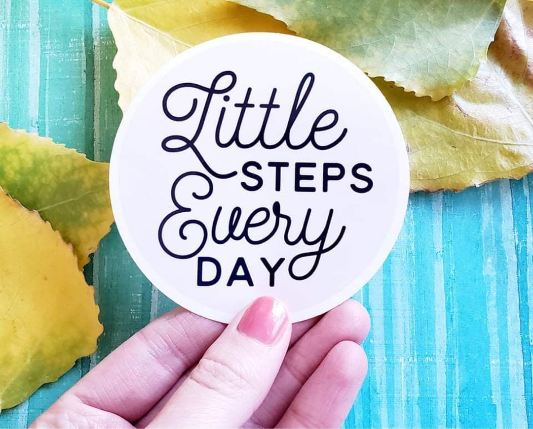 Inspirational Quote Sticker Laptop Stickers Removable Little Etsy