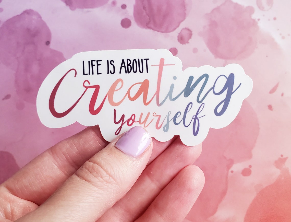 Positive Affirmation Sticker Pack Positivity Sticker Pack Etsy