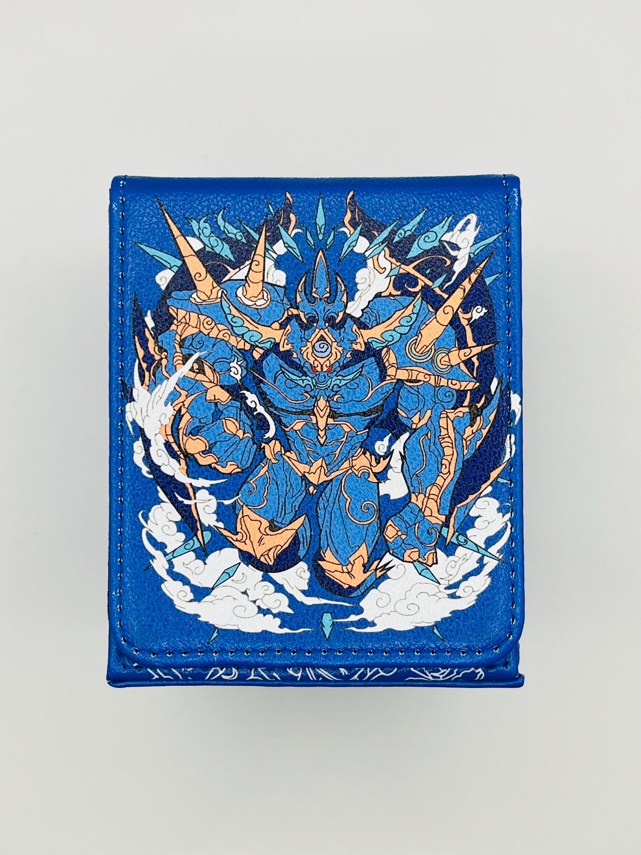 TCG Deck Box Yugioh Obelisk the Tormentor Egyptian God Magnetic Fits 100  Cards Divider Dice Included - Etsy