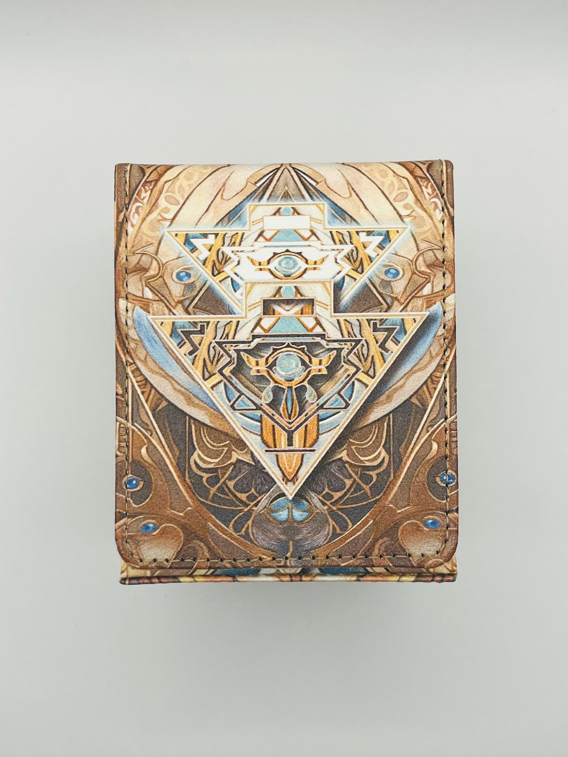 TCG Deck Box Yugioh Millenium Puzzle Egyptian Millenium Item