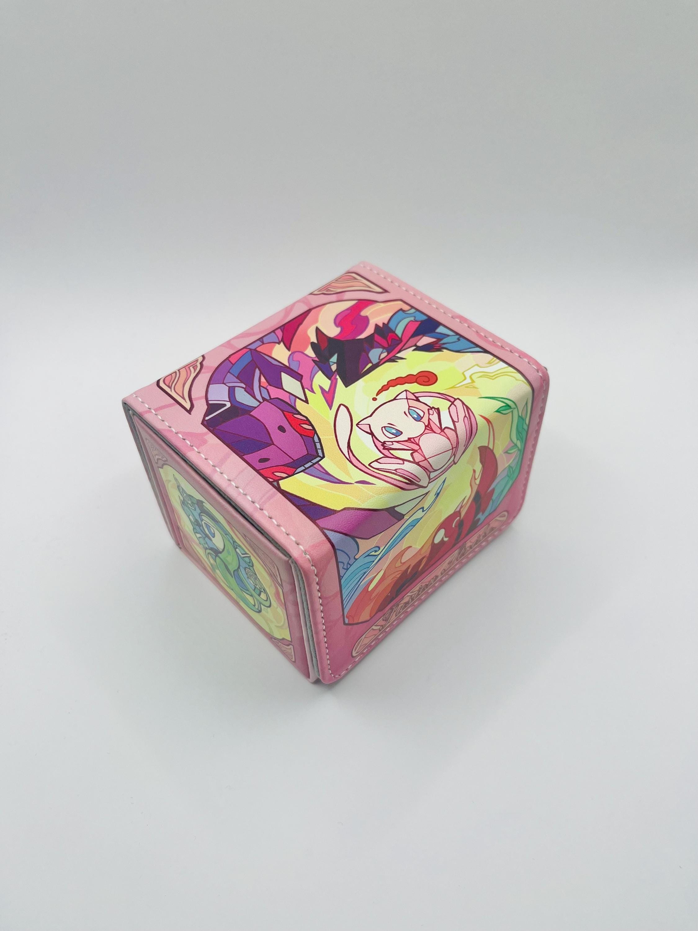 TCG Deck Box Pokémon Card Mythical Mew Genesect Meloetta Fusion