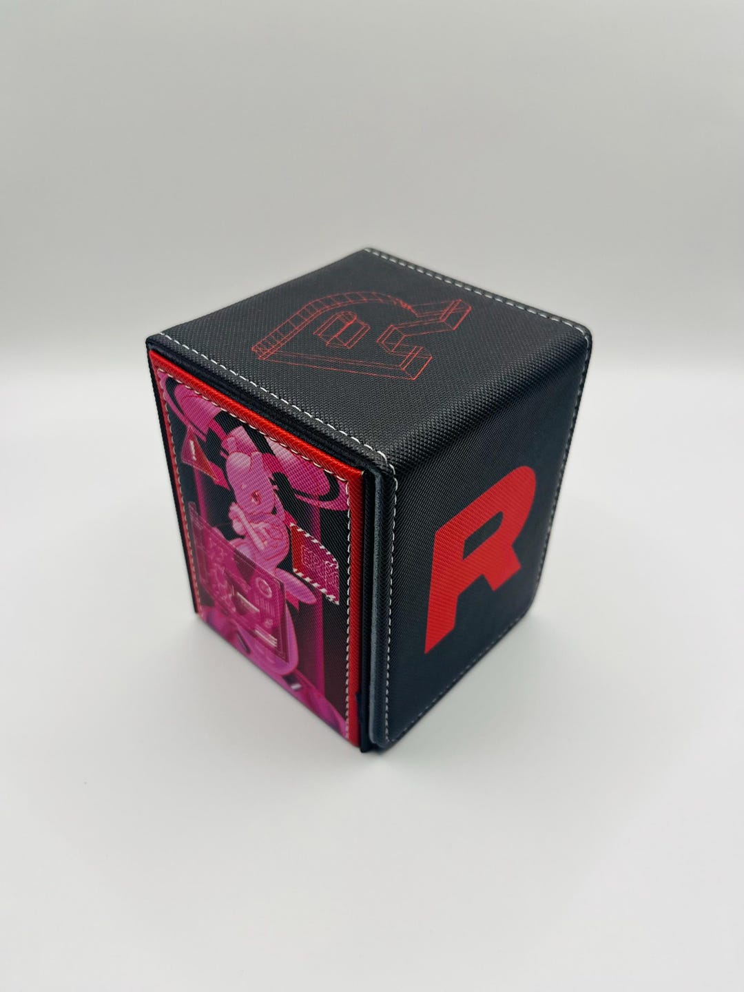 Tcg Rocketbox TCG Deck Box Pokémon Card Team Rocket Mewtwo Giovanni Rhydon Retro Fits ...